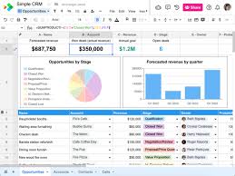 free crm template for any business
