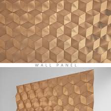 Wall Panel 4 3d Model Cgtrader