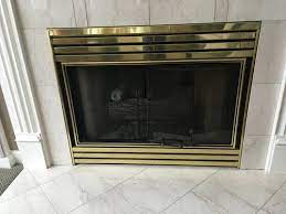 replacing fireplace front diy