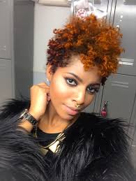 Have some fun with that 'do! The Color The Septum Short Natural Hair Styles Short Hair Styles Curly Hair Styles