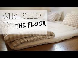 sleep on the floor anese futons