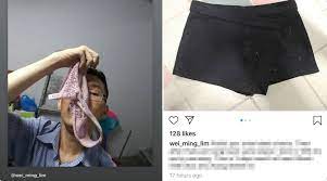 Man who posted photos of himself sniffing panties on Instagram fined $2,400