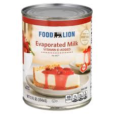 save on food lion evaporated milk whole