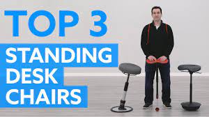 The key is the metal foot ring, which provides a stable platform for optimum knee and ankle position while preventing dangling legs. Best Standing Desk Chairs For 2019 Top 3 Youtube