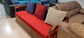 wooden designer sofa