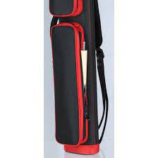 red 3x6 pool cue case