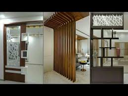 wooden partition wall designs modern