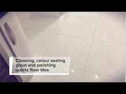 cleaning quartz floors you