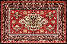 the old red persian carpet texture