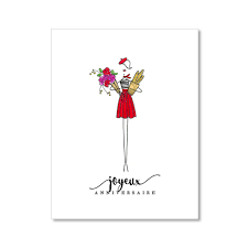 15% off with code zshirtstoday. The French Girl Birthday Card Loinlondon