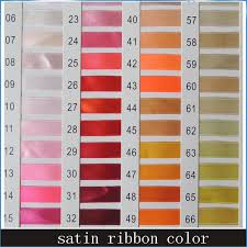Satin Ribbon Color Chart For Garment Use Buy Color Chart For Clothing Pantone Color Chart Satin Ribbon Color Chart Product On Alibaba Com