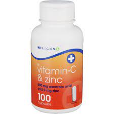 See full list on store.draxe.com Clicks Vitamin C Zinc 5mg 100 Capsules Clicks