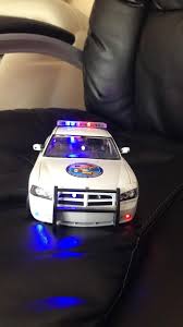 1 18 police car with working led lights