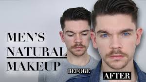 men s natural makeup easy how to