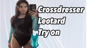 Crossdresser In A Leotard | XheiditvX Crossdressing - YouTube