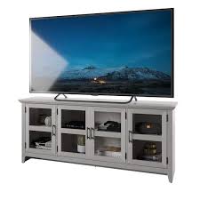 Twin Star Home 72 In Norwalk Oak Tv Console With 4 Shelf Storage Fits Tvs Up To 80 In With Cable Management