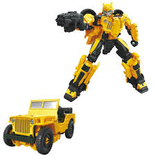 Bumblebee starscream transformers maccadam bumblebeemovie bumblebee2018. Transformers Studio Series Deluxe Jeep Bumblebee