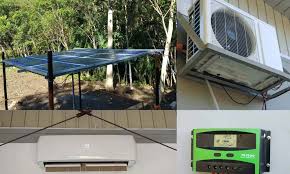 climatiseur solaire 100 hors réseau