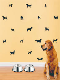 1pc Dog Pattern Wall Sticker Shein