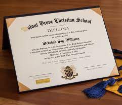 personalized high diploma for