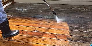 is it a good idea to power wash your deck