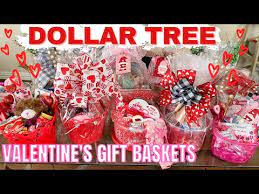 dollar tree gift baskets valentine s