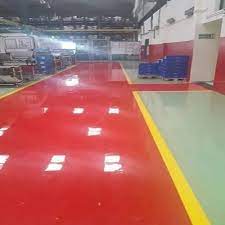 self leveling epoxy flooring coating at