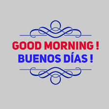 good morning spanish buenos días