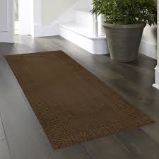 brown indoor border machine washable