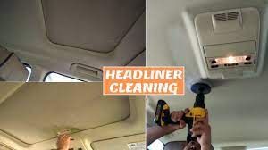 to clean car headliner