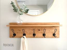 Coat Rack Farmhouse Coat Hooks Entryway