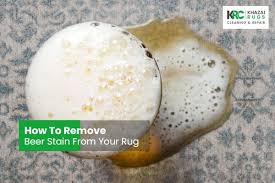how to remove beer stain from your rug