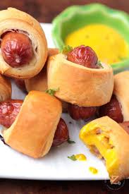 mini pigs in a blanket our zesty life