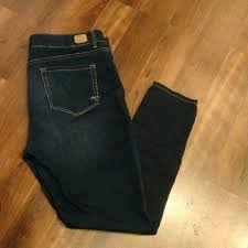 Jordache Lightly Distressed Super Skinny Jeans 18