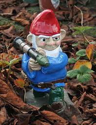 Combat Garden Gnome With Rocket