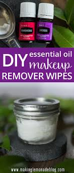 diy all natural makeup remover wipes