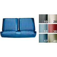 Pui 68as37b Bench Seat Cover 1968