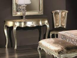 Bassett mirror sylvia metal console table in silver leaf. Silver Leaf Console Table With Drawers 35th Anniversary 2085 By Scappini C