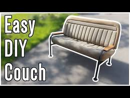 upcycled syard benchseat couch