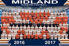 2016 Football Roster Midland University