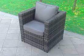 rattan garden furniture armchair deal