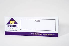 Training Name Cards Tent Cards Name Tents The Training