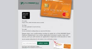 A free feature of online and mobile banking, bill pay helps you avoid the hassle of sending paper checks by mail. Platinumoffer Com Applying For First Premier Platinum Card