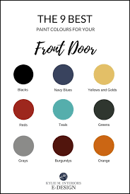 Best Paint Colours For Your Front Door