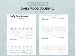daily food journal grafik von