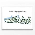 Armco Park Golf Course, Ohio - Printed Golf Courses - Golf Course ...