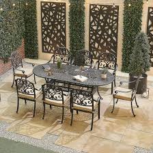 Metal Garden Furniture White S