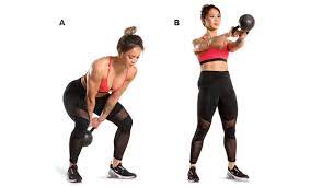 strong back with just a kettlebell