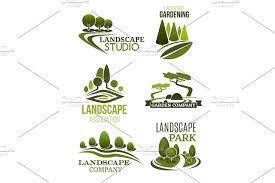 Landscape Design Icons Landscape
