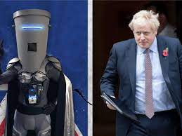 Appearing in his spaceship, binface sang: Man Behind Lord Buckethead In 2017 Election To Run In Pm S Constituency Shropshire Star